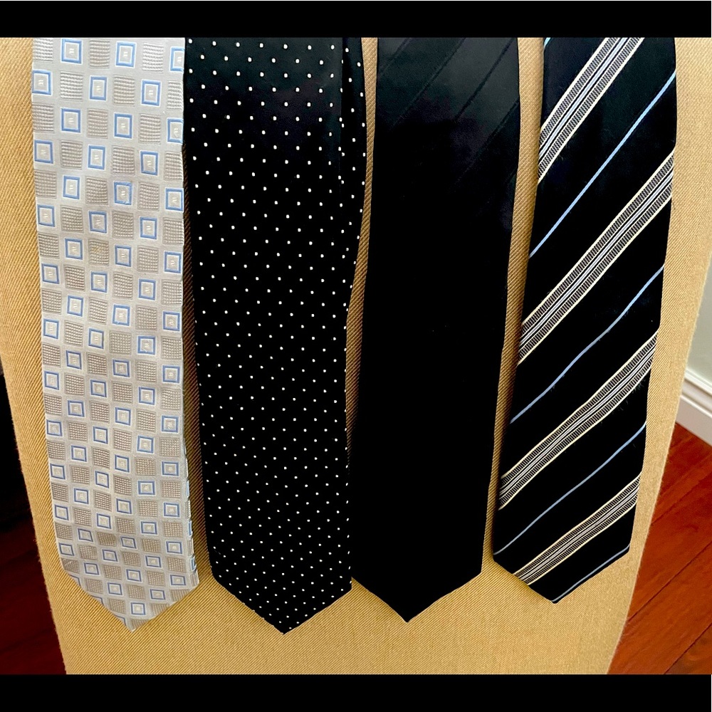 Silk neck ties